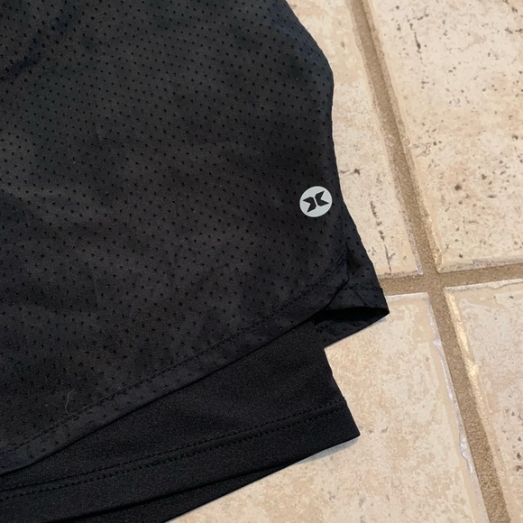 💜 RBX Black Athletic Running Shorts with Inner Liner - Size M - Picture 6 of 8